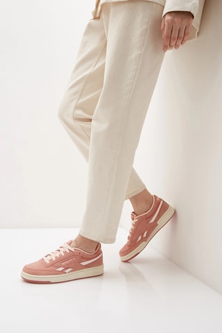 Leren Sneakers Club C - Oudroze
