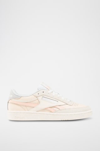 Leren Sneakers Club C Revenge - Zalmkleurig