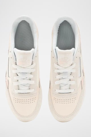 Leren Sneakers Club C Revenge - Zalmkleurig