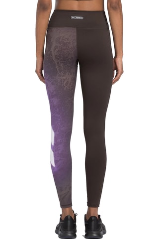 Trainingslegging hoge taille Lux Bold Graphic - Zwart