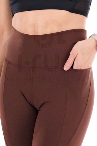 Broekje Hoge Taille High rise Bike - Bruin