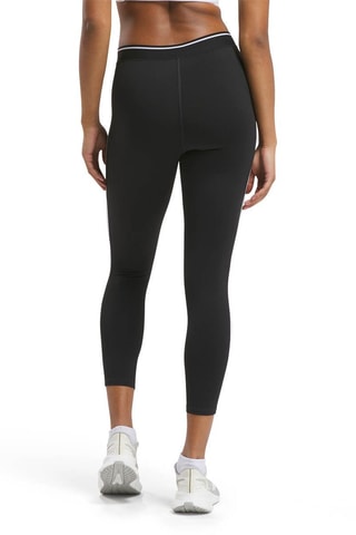 7/8 Sportlegging Hoge Taille Team - Zwart