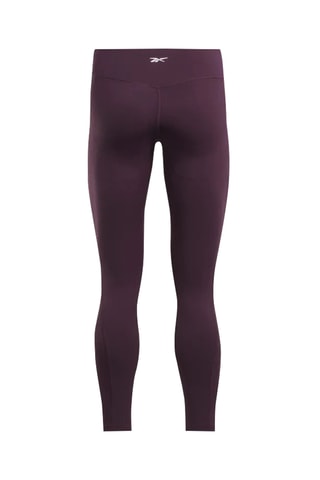 Trainingslegging hoge taille Lux - Donkerpaars