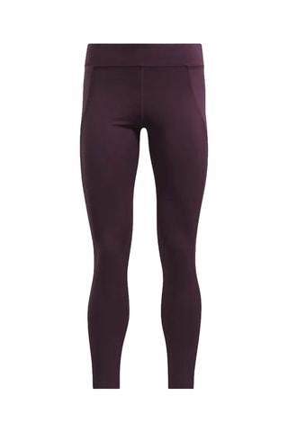 Trainingslegging hoge taille Lux - Donkerpaars
