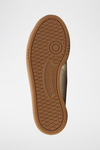 Nubuck en Leren Sneakers Club Grounds - Beige en Wit