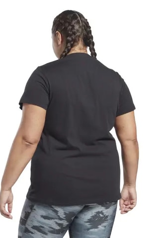Biologisch Katoenen Trainingsshirt Graphic Vector - Zwart en wit