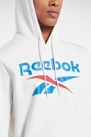 Trainingssweater met capuchon Identity - Wit
