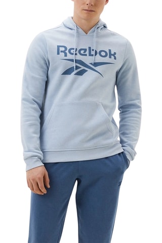 Fleece Sweater met Capuchon - Hemelsblauw
