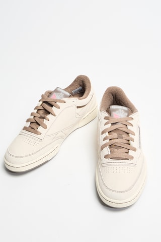 Leren Sneakers Club C 85 Vintage - Beige