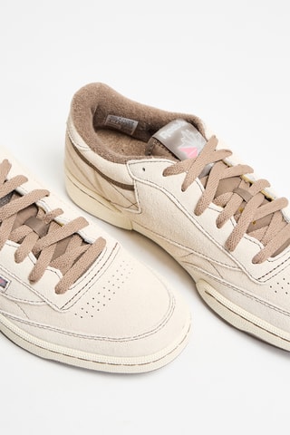 Leren Sneakers Club C 85 Vintage - Beige