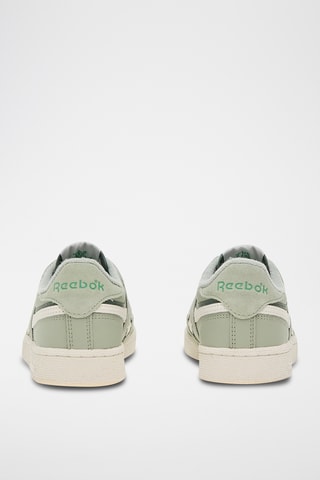 Kalfsnubuck Sneakers Revenge Vinta - Lichtgroen