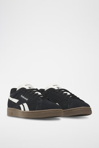 Nubuck Sneakers Club C - Zwart