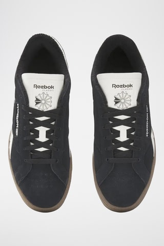 Nubuck Sneakers Club C - Zwart