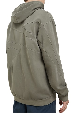 Sweater met capuchon - Donkergrijs