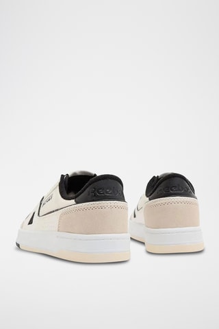 Leren Sneakers Lt Court - Beige en Lichtgrijs