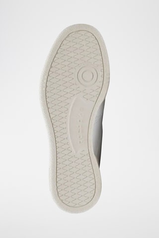 Leren Sneakers Club C 85 - Wit en Koningsblauw