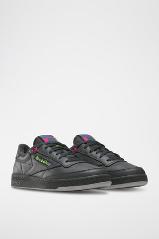 Leren Sneakers Club C - Zwart