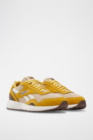 Nubuck Sneakers GL1100 - Mosterdgeel