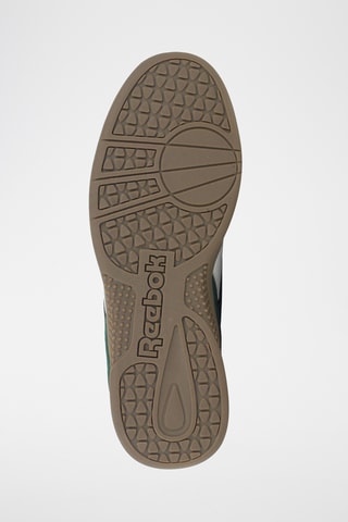 Nubuck Sneakers Hammer Street - Donkergroen en Wit
