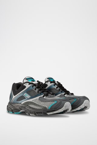 Sneakers Premier Trinity - Donkergrijs en Turquoise