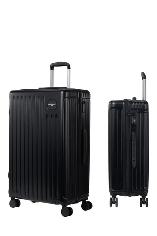 Set de 3 valises (S/M/L) Cendrillon - Noir - 55/65/75 cm