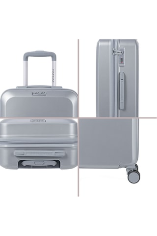 Set de 3 valises (S/M/L) Aurore - Gris - 55/65/75 cm