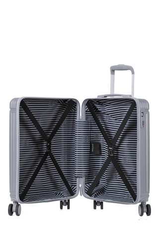 Handbagagetrolley (S) Belle - Zilverkleurig - 55 cm
