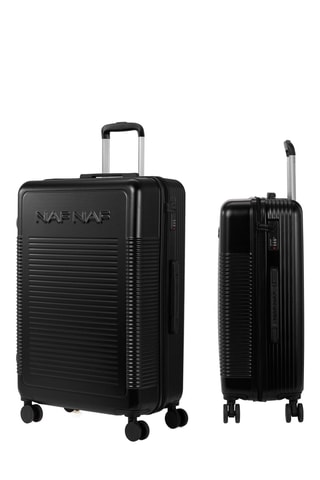 Set de 3 valises (S/M/L) Nala - Noir - 55/65/75 cm