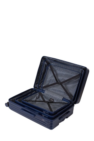 Set de 3 valises Cendrillon - Bleu marine - 55/65/75 cm