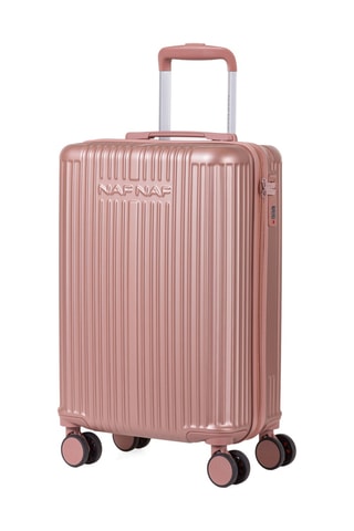 Bagaglio a mano (S) Vaiana - Rosa metallizzato - 55 cm