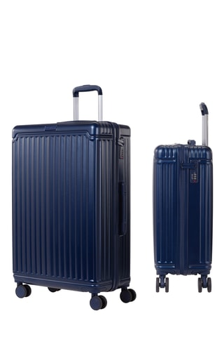 Valise cabine et valise grand volume (S/L) Belle - Bleu marine - 55/75 cm