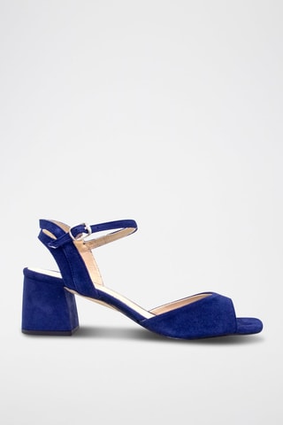 Sandali con tacco - Navy