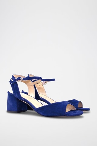 Sandali con tacco - Navy