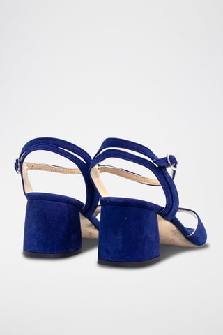 Sandali con tacco - Navy