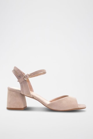 Sandali con tacco - Beige