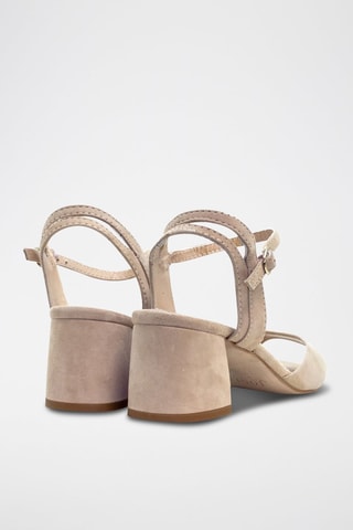 Sandali con tacco - Beige