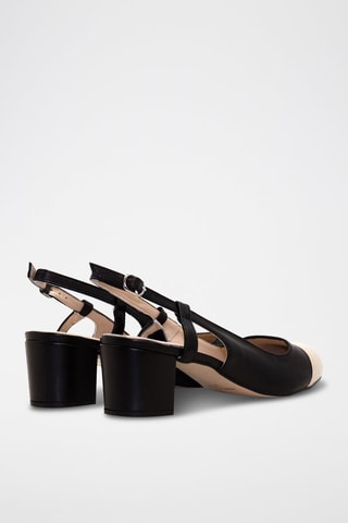 Leren Pumps - Lichtroze
