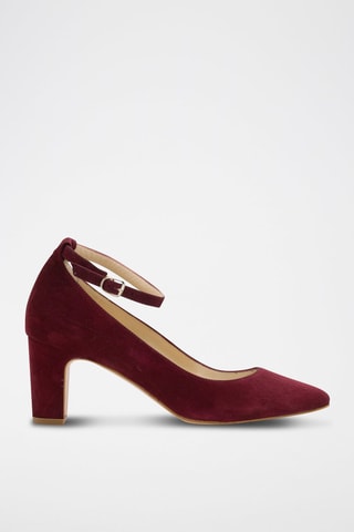 Nubuck Pumps Dominique - Rood