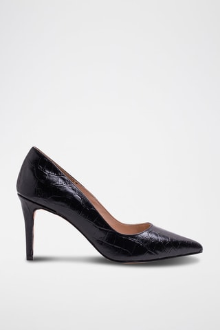 Leren Pumps Serena - Zwart