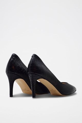 Leren Pumps Camile - Zwart