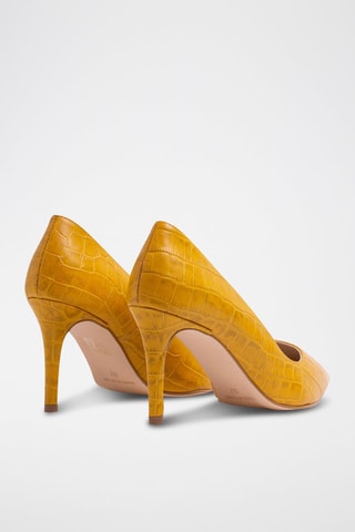 Escarpins en cuir Serana - Jaune