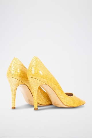 Escarpins en cuir Kashmir - Jaune
