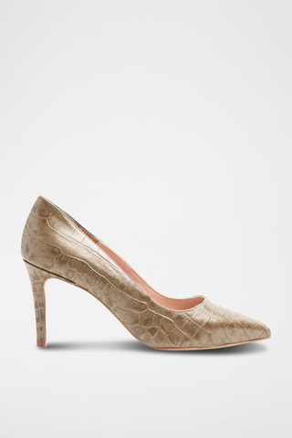 Escarpins en cuir Serena - Marron