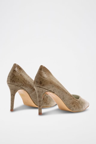 Escarpins en cuir Serena - Marron