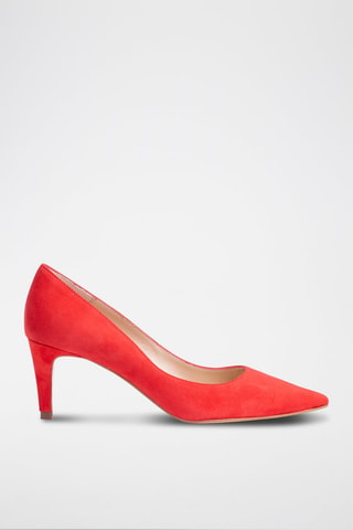 Escarpins en cuir - Rouge