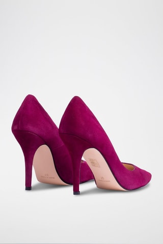 Escarpins en nubuck Heidi - Violet