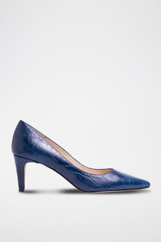 Leren Pumps Amanda - Blauw 