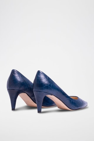 Leren Pumps Amanda - Blauw 