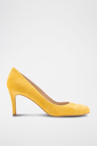 Escarpins en nubuck Otilia - Jaune