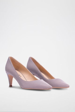 Escarpins en cuir Amanda - Gris